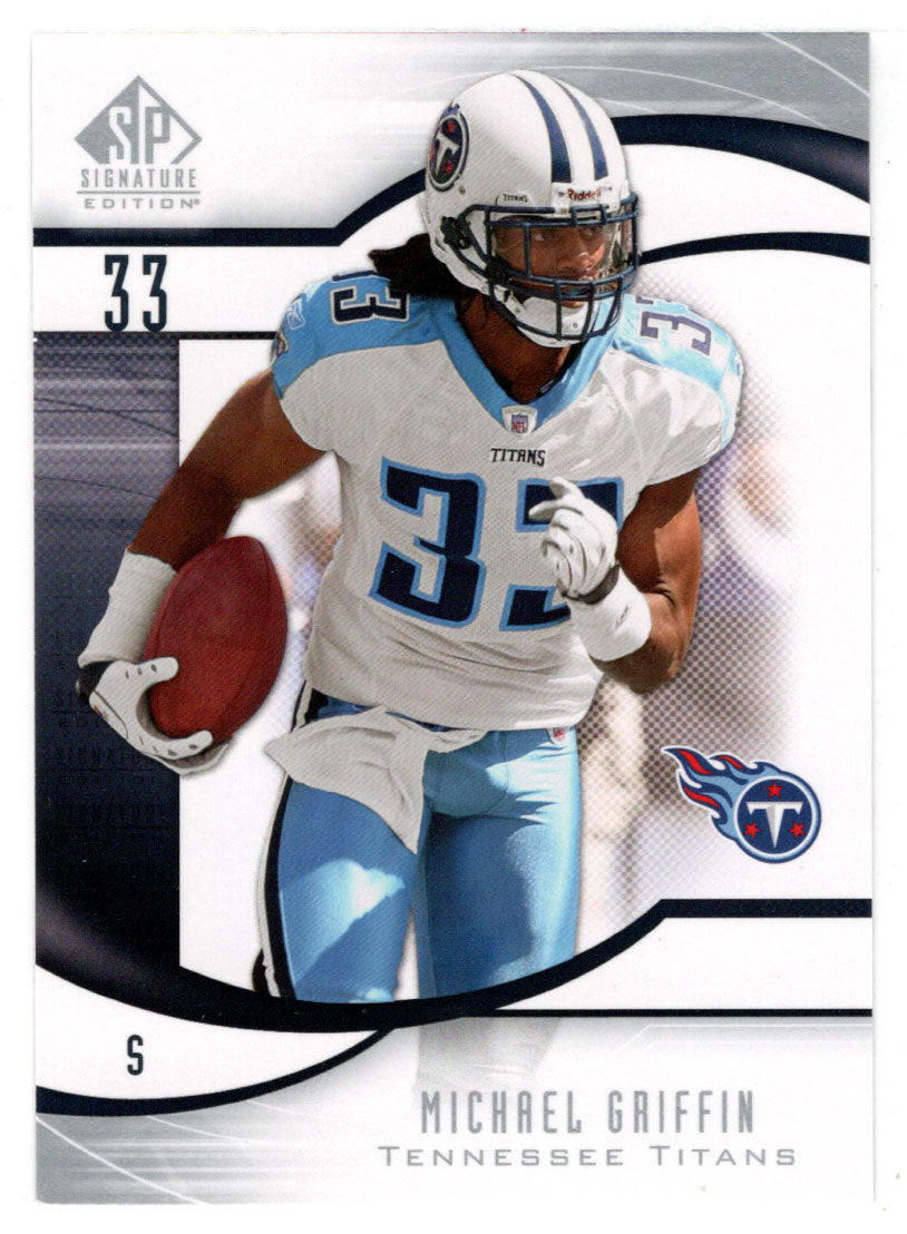 Michael Griffin - Tennessee Titans (NFL Football Card) 2009 Upper Deck SP Signature # 73 Mint