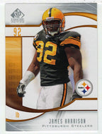 James Harrison - Pittsburgh Steelers (NFL Football Card) 2009 Upper Deck SP Signature # 75 Mint