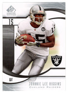 Johnnie Lee Higgins - Oakland Raiders (NFL Football Card) 2009 Upper Deck SP Signature # 82 Mint