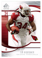 Tim Hightower - Arizona Cardinals (NFL Football Card) 2009 Upper Deck SP Signature # 83 Mint