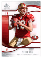 Shaun Hill - San Francisco 49ers (NFL Football Card) 2009 Upper Deck SP Signature # 84 Mint