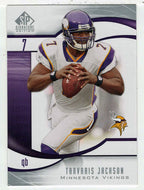 Tarvaris Jackson - Minnesota Vikings (NFL Football Card) 2009 Upper Deck SP Signature # 92 Mint