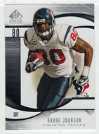 Andre Johnson - Houston Texans (NFL Football Card) 2009 Upper Deck SP Signature # 97 Mint