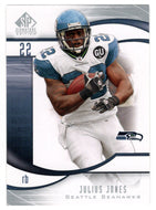 Julius Jones - Seattle Seahawks (NFL Football Card) 2009 Upper Deck SP Signature # 103 Mint