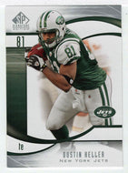 Dustin Keller - New York Jets (NFL Football Card) 2009 Upper Deck SP Signature # 107 Mint