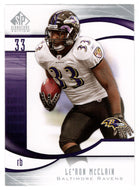 Le'Ron McClain - Baltimore Ravens (NFL Football Card) 2009 Upper Deck SP Signature # 116 Mint