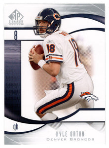 Kyle Orton - Denver Broncos (NFL Football Card) 2009 Upper Deck SP Signature # 131 Mint