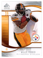 Willie Parker - Pittsburgh Steelers (NFL Football Card) 2009 Upper Deck SP Signature # 134 Mint