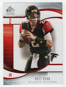 Matt Ryan - Atlanta Falcons (NFL Football Card) 2009 Upper Deck SP Signature # 155 Mint