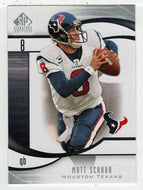 Matt Schaub - Houston Texans (NFL Football Card) 2009 Upper Deck SP Signature # 158 Mint