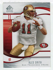 Alex Smith - San Francisco 49ers (NFL Football Card) 2009 Upper Deck SP Signature # 163 Mint