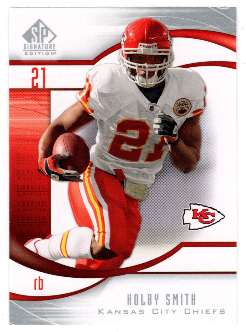 Kolby Smith - Kansas City Chiefs (NFL Football Card) 2009 Upper Deck SP Signature # 165 Mint