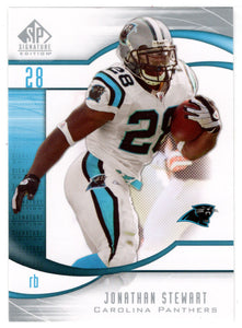 Jonathan Stewart - Carolina Panthers (NFL Football Card) 2009 Upper Deck SP Signature # 169 Mint