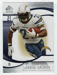 LaDainian Tomlinson - San Diego Chargers (NFL Football Card) 2009 Upper Deck SP Signature # 174 Mint