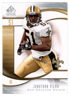 Jonathan Vilma - New Orleans Saints (NFL Football Card) 2009 Upper Deck SP Signature # 178 Mint