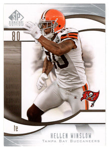 Kellen Winslow - Tampa Bay Buccaneers (NFL Football Card) 2009 Upper Deck SP Signature # 198 Mint