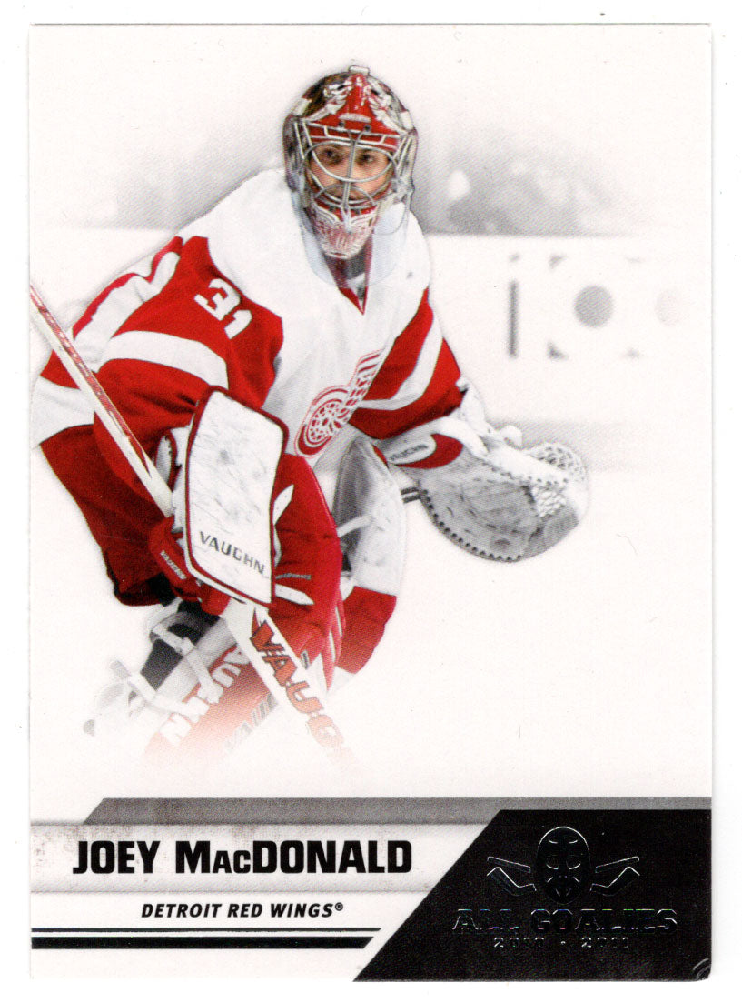 Joey MacDonald - Detroit Red Wings (NHL Hockey Card) 2010-11 Panini All Goalies # 28 NM/MT