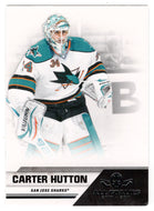 Carter Hutton - San Jose Sharks (NHL Hockey Card) 2010-11 Panini All Goalies # 75 NM/MT