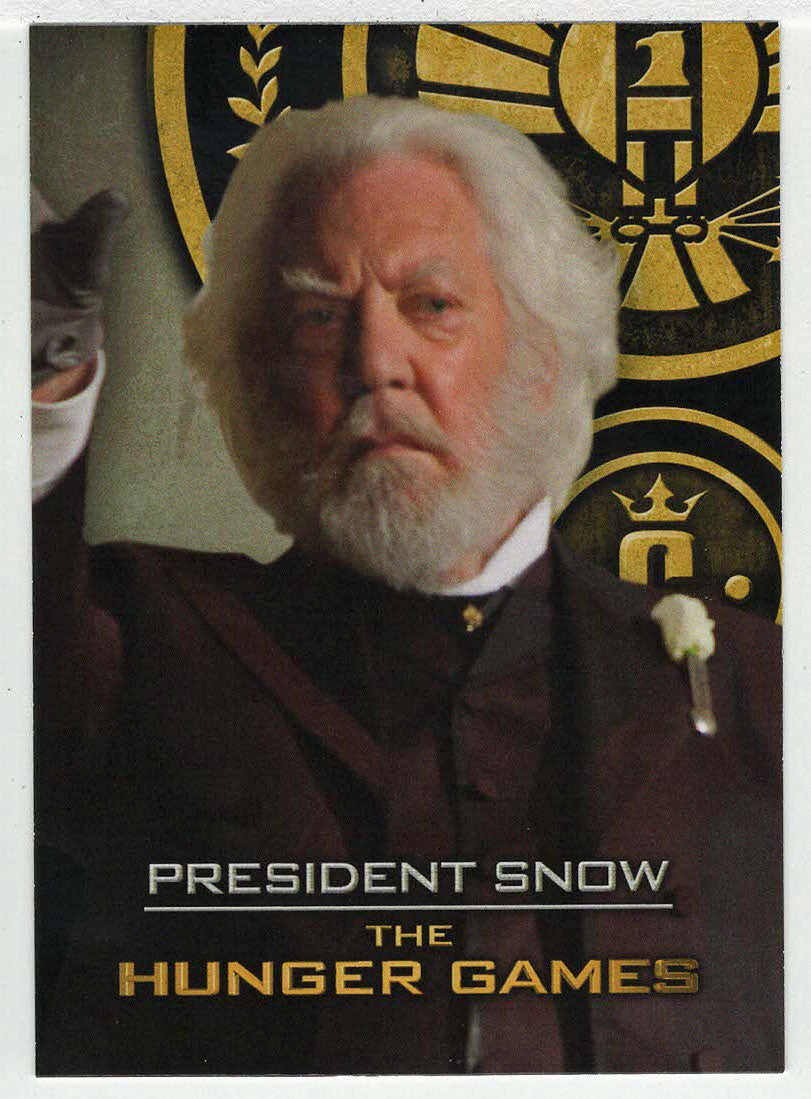 President Snow (Trading Card) The Hunger Games - 2012 NECA # 11 - Mint