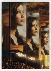 Poster Puzzle Card (Center Left) (Trading Card) The Hunger Games - 2012 NECA # 66 - Mint