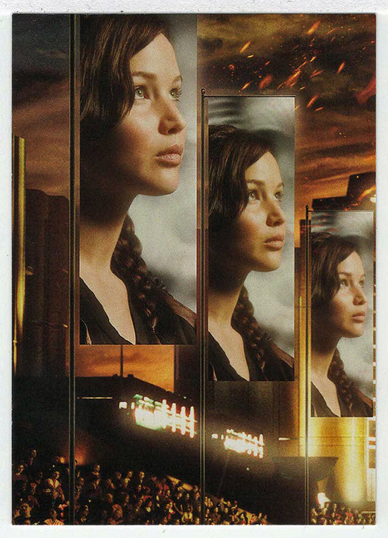 Poster Puzzle Card (Center Left) (Trading Card) The Hunger Games - 2012 NECA # 66 - Mint