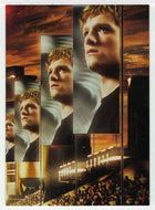 Poster Puzzle Card (Center Right) (Trading Card) The Hunger Games - 2012 NECA # 68 - Mint