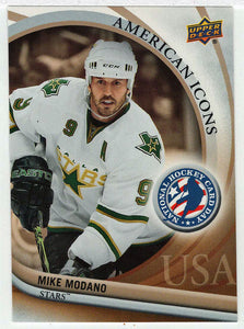 Mike Modano - Dallas Stars (NHL Hockey Card) 2011 - 2012 Upper Deck National Hockey Card Day USA # 13 Mint