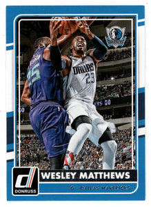 Wesley Matthews - Dallas Mavericks (NBA Basketball Card) 2015-16 Donruss # 3 Mint