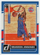 Brandon Jennings - Detroit Pistons (NBA Basketball Card) 2015-16 Donruss # 26 Mint