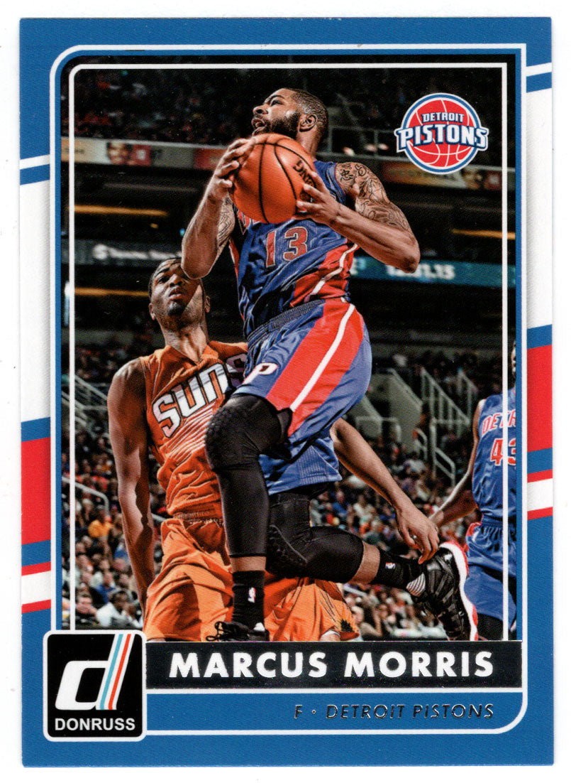 Marcus Morris - Detroit Pistons (NBA Basketball Card) 2015-16 Donruss # 36 Mint