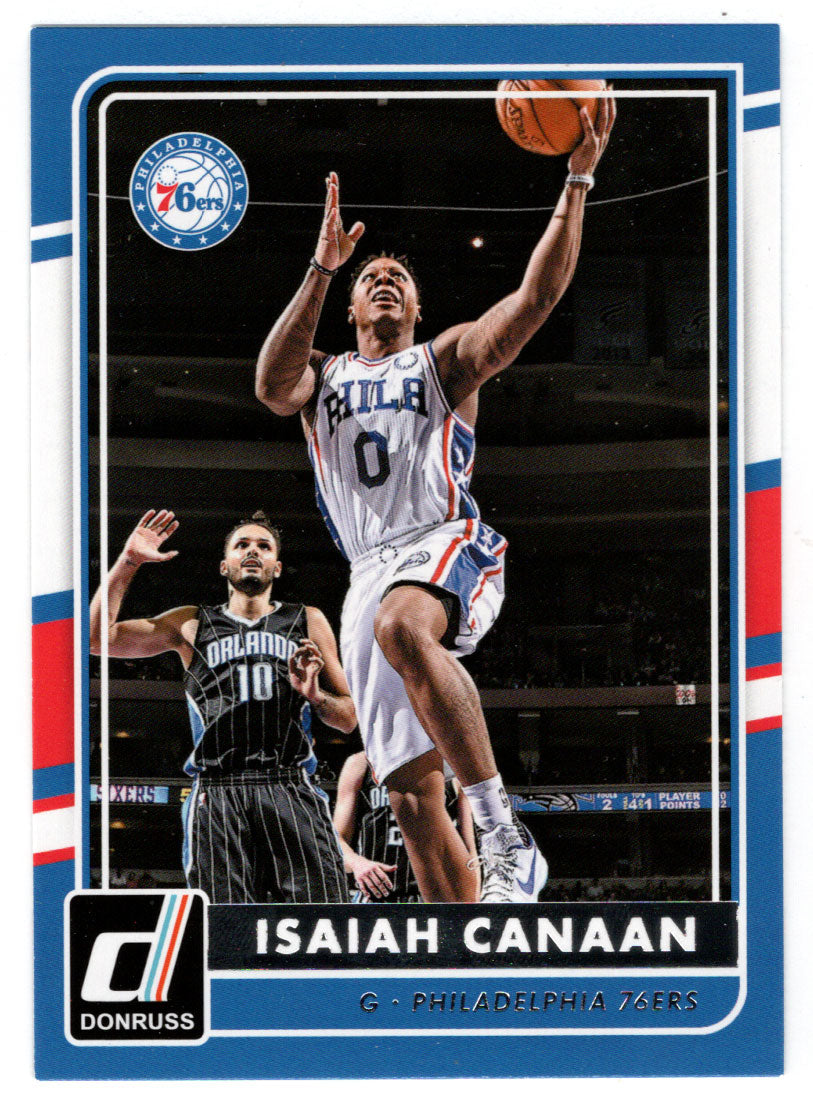 Isaiah Canaan - Philadelphia 76ers (NBA Basketball Card) 2015-16 Donruss # 40 Mint
