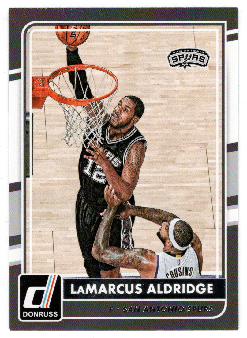 LaMarcus Aldridge - San Antonio Spurs (NBA Basketball Card) 2015-16 Donruss # 115 Mint