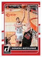 Donatas Motiejunas - Houston Rockets (NBA Basketball Card) 2015-16 Donruss # 123 Mint
