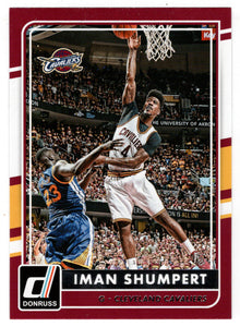 Iman Shumpert - Cleveland Cavaliers (NBA Basketball Card) 2015-16 Donruss # 124 Mint