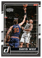 David West - San Antonio Spurs (NBA Basketball Card) 2015-16 Donruss # 125 Mint