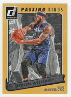 Deron Williams - Dallas Mavericks - Passing Kings (NBA Basketball Card) 2015-16 Donruss # 13 Mint