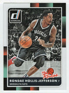 Rondae Hollis-Jefferson - Brooklyn Nets - The Rookies (NBA Basketball Card) 2015-16 Donruss # 18 Mint