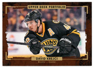 David Krejci - Boston Bruins (NHL Hockey Card) 2015-16 Upper Deck Portfolio # 4 Mint