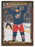 Nick Foligno - Columbus Blue Jackets (NHL Hockey Card) 2015-16 Upper Deck Portfolio # 13 Mint