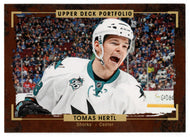 Tomas Hertl - San Jose Sharks (NHL Hockey Card) 2015-16 Upper Deck Portfolio # 14 Mint
