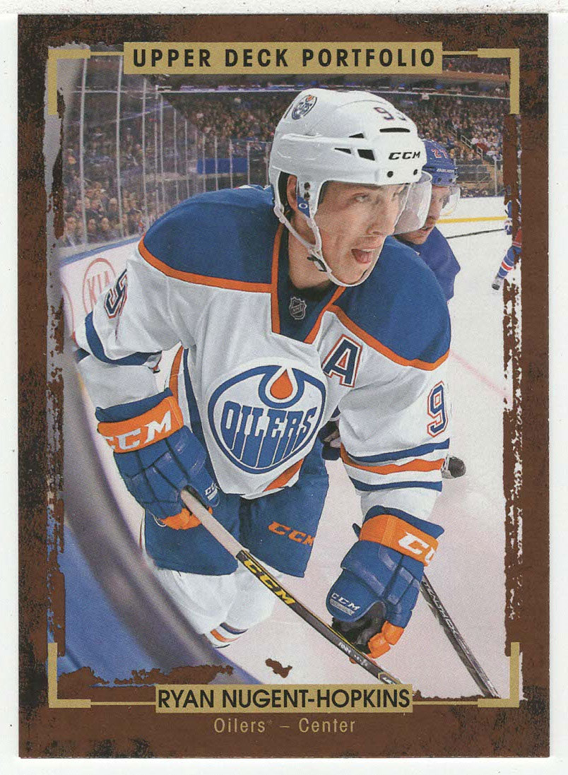 Ryan Nugent-Hopkins - Edmonton Oilers (NHL Hockey Card) 2015-16 Upper Deck Portfolio # 16 Mint