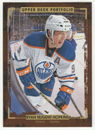 Ryan Nugent-Hopkins - Edmonton Oilers (NHL Hockey Card) 2015-16 Upper Deck Portfolio # 16 Mint