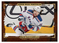 Mats Zuccarello - New York Rangers (NHL Hockey Card) 2015-16 Upper Deck Portfolio # 41 Mint
