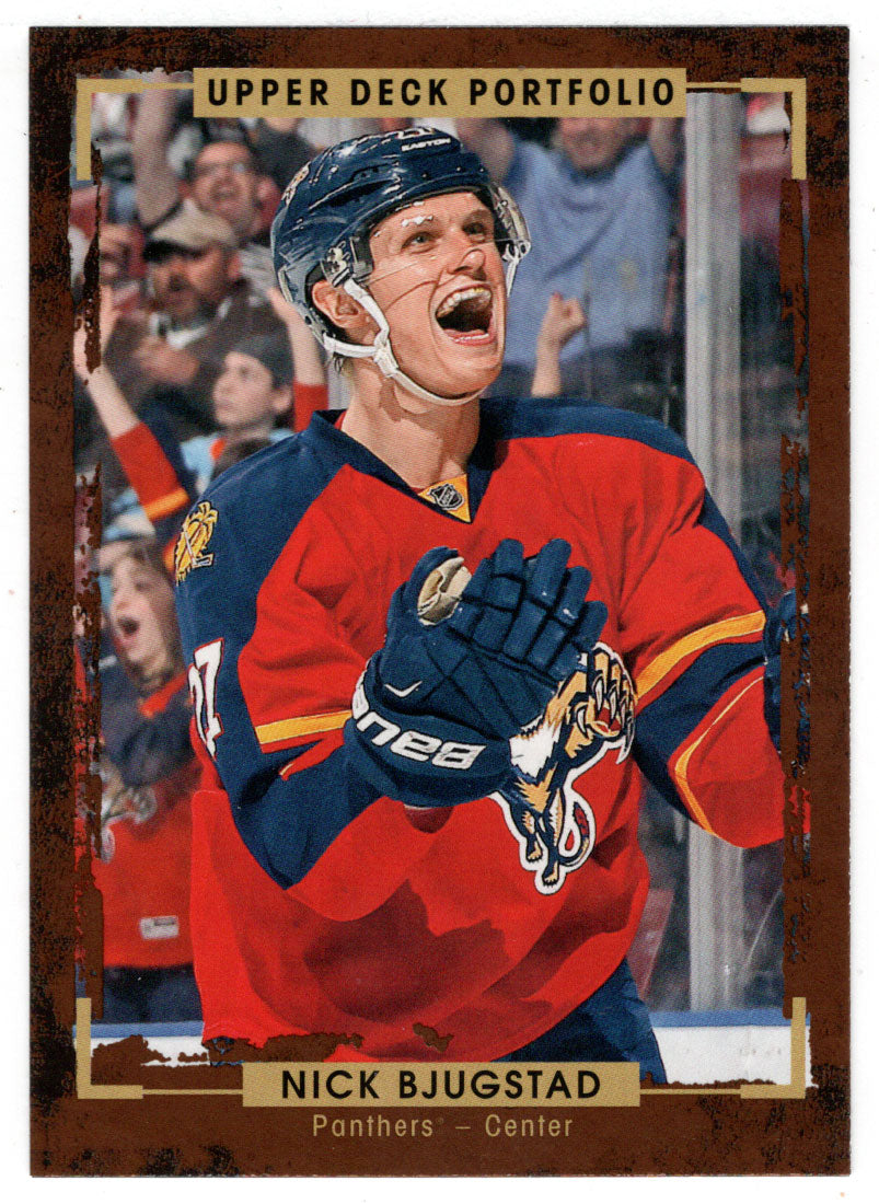 Nick Bjugstad - Florida Panthers (NHL Hockey Card) 2015-16 Upper Deck Portfolio # 42 Mint