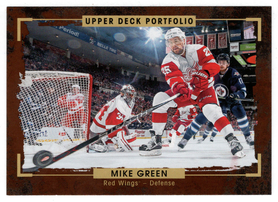 Mike Green - Detroit Red Wings (NHL Hockey Card) 2015-16 Upper Deck Portfolio # 59 Mint