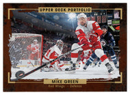Mike Green - Detroit Red Wings (NHL Hockey Card) 2015-16 Upper Deck Portfolio # 59 Mint
