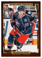 Brandon Saad - Columbus Blue Jackets (NHL Hockey Card) 2015-16 Upper Deck Portfolio # 67 Mint