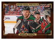 Martin Hanzal - Arizona Coyotes (NHL Hockey Card) 2015-16 Upper Deck Portfolio # 81 Mint