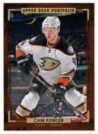 Cam Fowler - Anaheim Ducks (NHL Hockey Card) 2015-16 Upper Deck Portfolio # 101 Mint