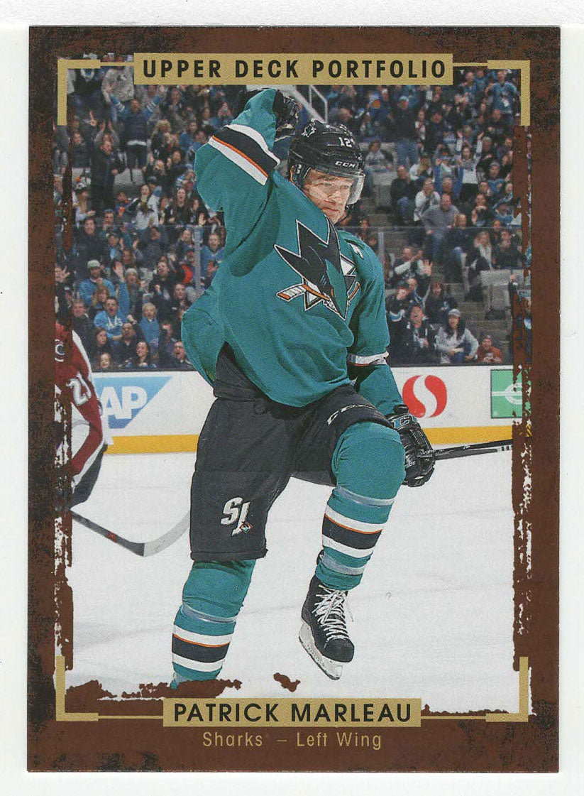 Patrick Marleau - San Jose Sharks (NHL Hockey Card) 2015-16 Upper Deck Portfolio # 106 Mint